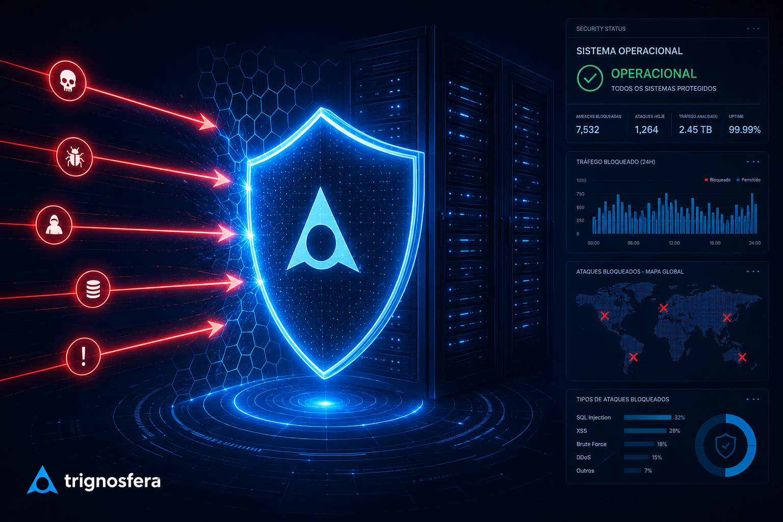 Proteção contra vulnerabilidade WordPress Core
