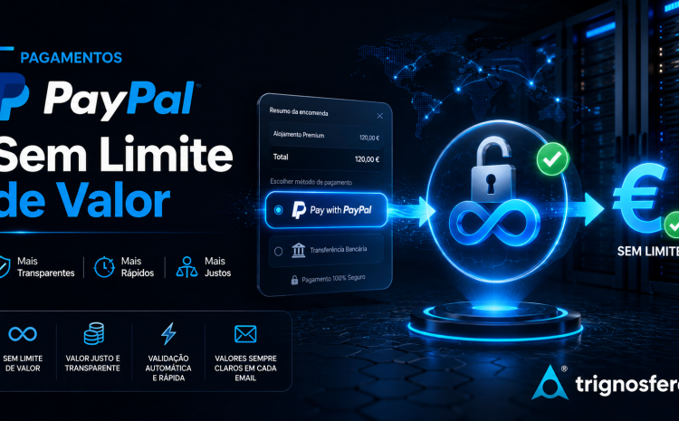 PayPal sem Limites na Trignosfera