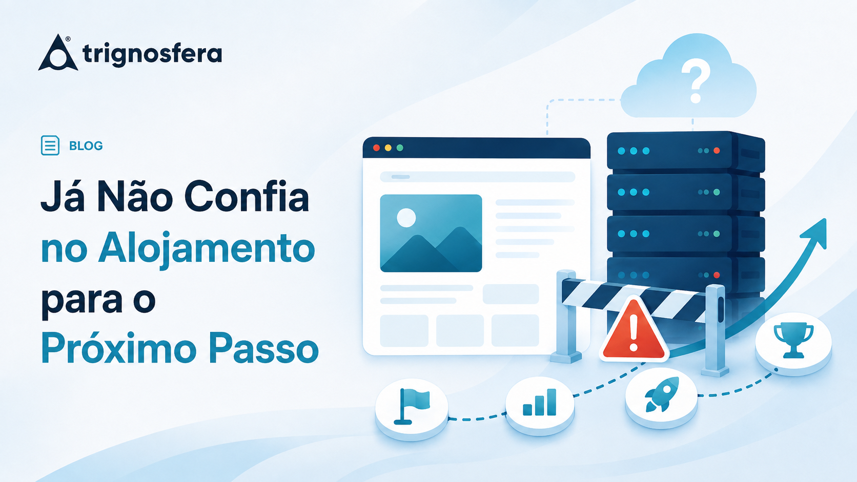 Crescimento do negócio bloqueado por limitações técnicas