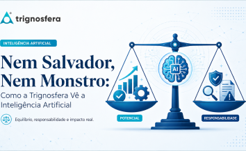 Nem Salvador, Nem Monstro: Como a Trignosfera Vê a Inteligência Artificial