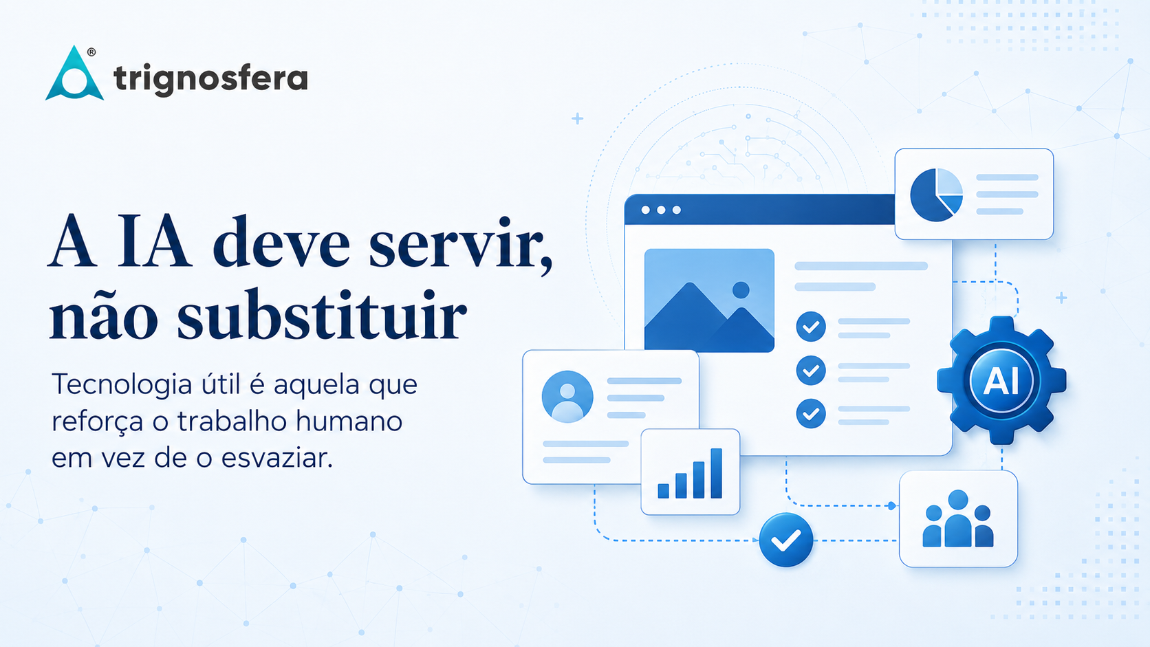 Reflexão sobre inteligência artificial, trabalho humano e futuro das profissões