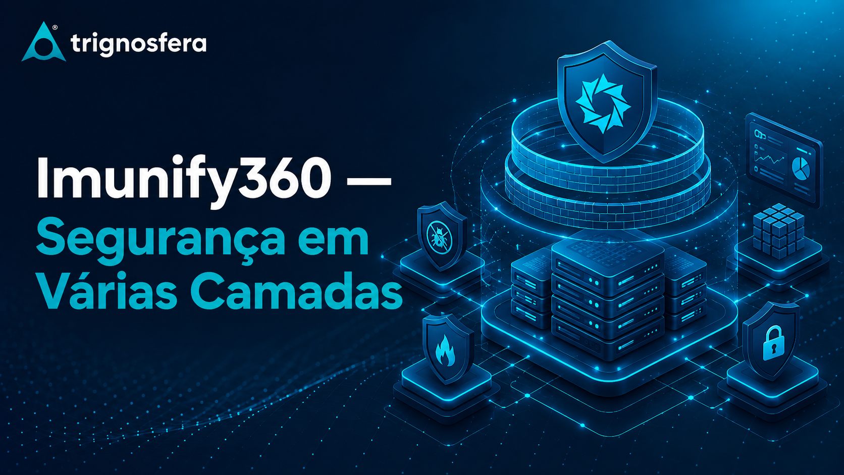 Imunify360 com proteção de segurança em várias camadas