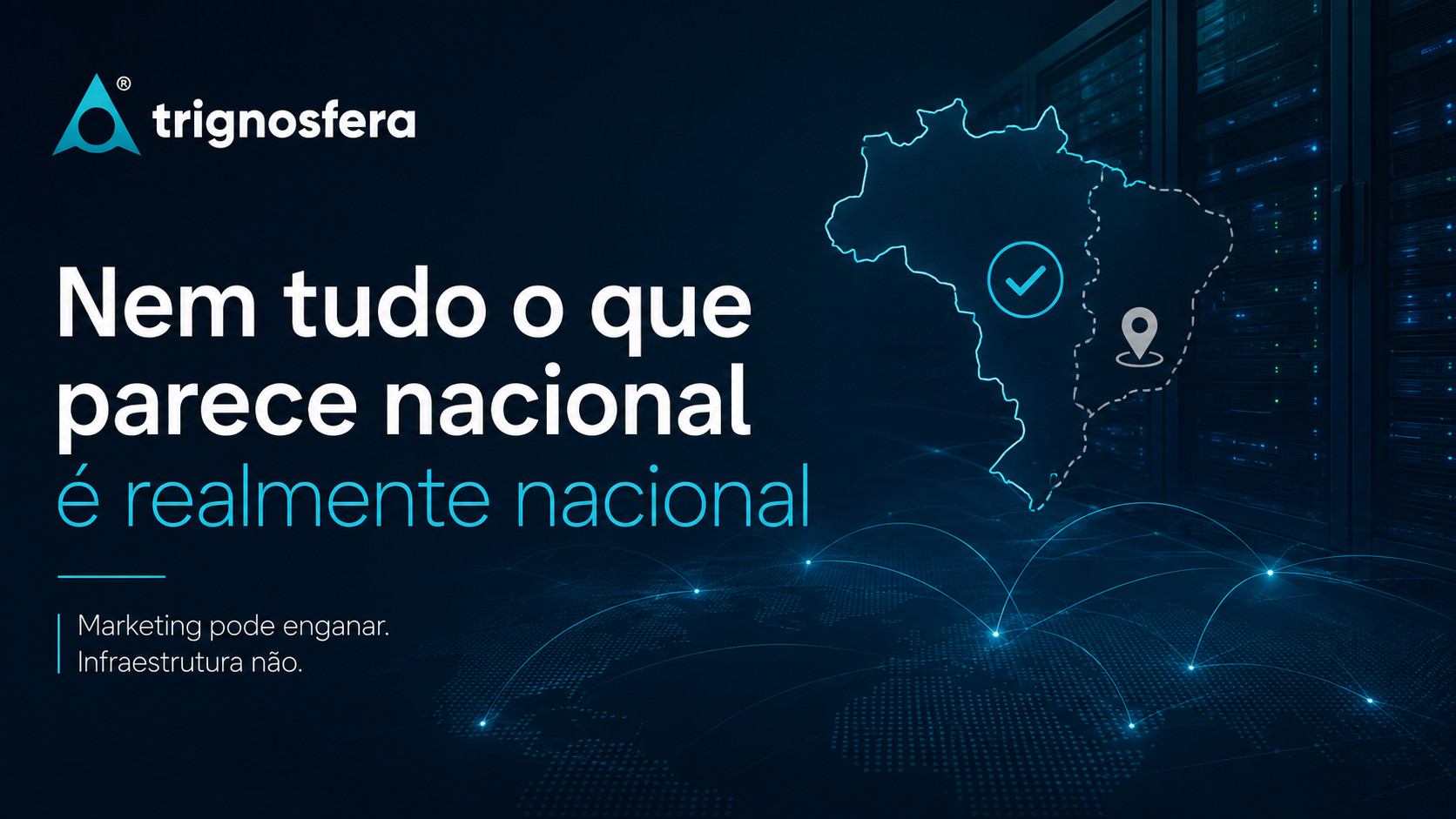 Suporte técnico nacional baseado em proximidade, responsabilidade e conhecimento do serviço