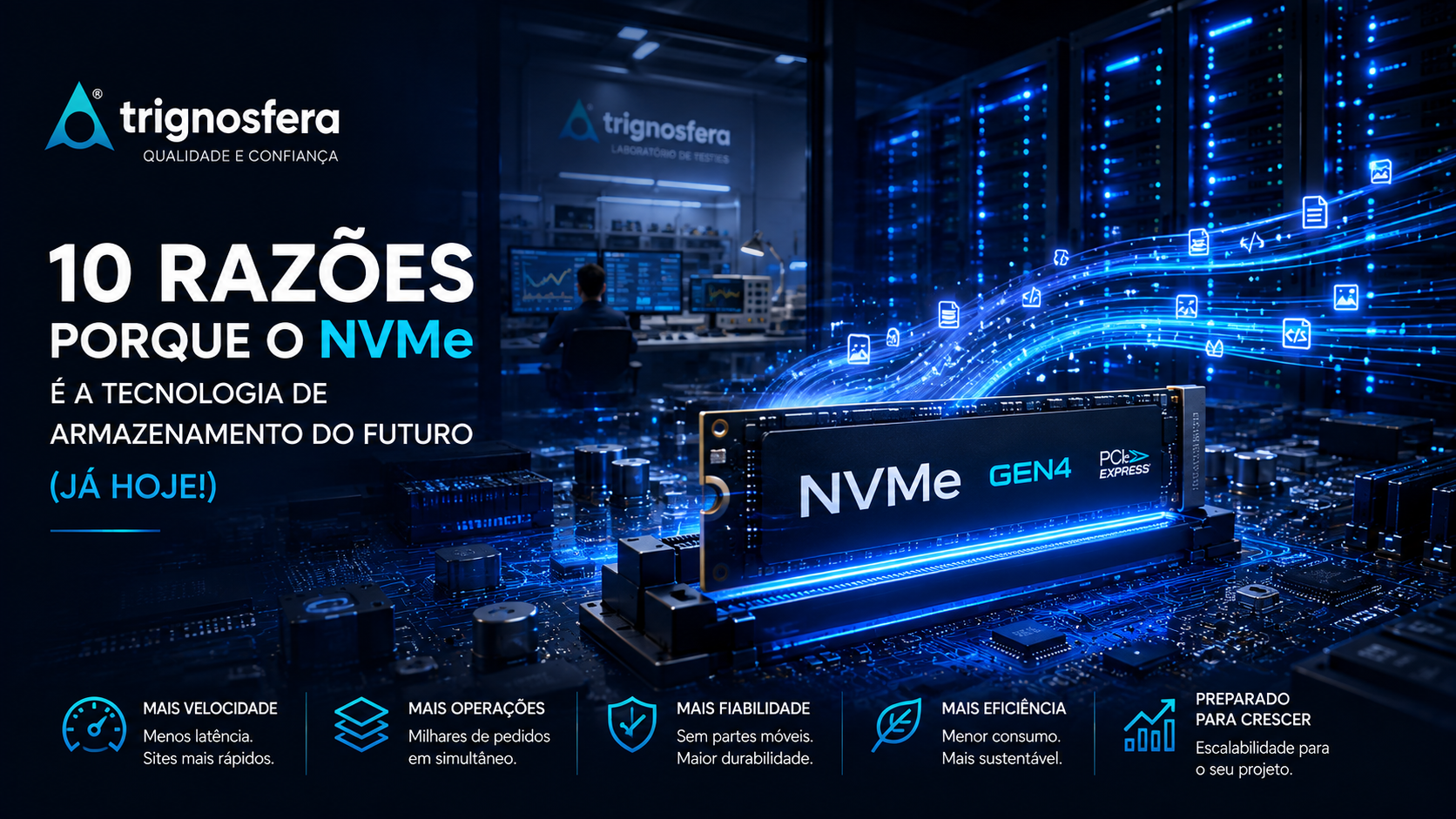 10 Razões porque o NVMe é o futuro
